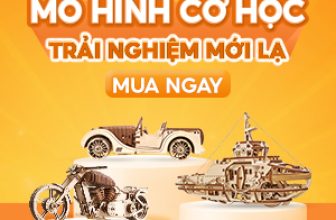 Mô Hình Gỗ Cơ Học TNE: Nơi Nghệ Thuật, Công Nghệ Và Cảm Xúc Hoà Quyện