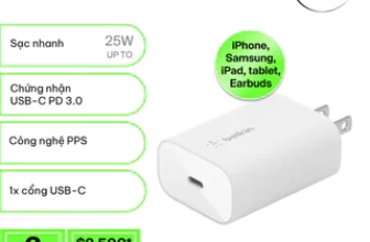 TOP 5 Củ Sạc Belkin Tốt Nhất Cho iPhone
