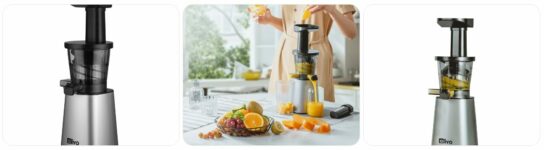 Máy Ép Chậm OLIVO SJ210 – Ép kiệt bã đến 97%, đa năng 3 trong 1 cho gia đình hiện đại