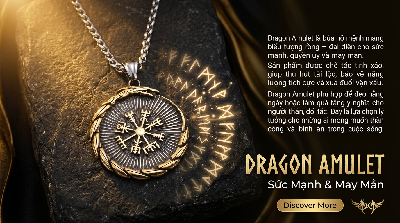 5 Bí Mật Về Dragon Amulet: Bùa Hộ Mệnh Mang Lại May Mắn Và Tài Lộc