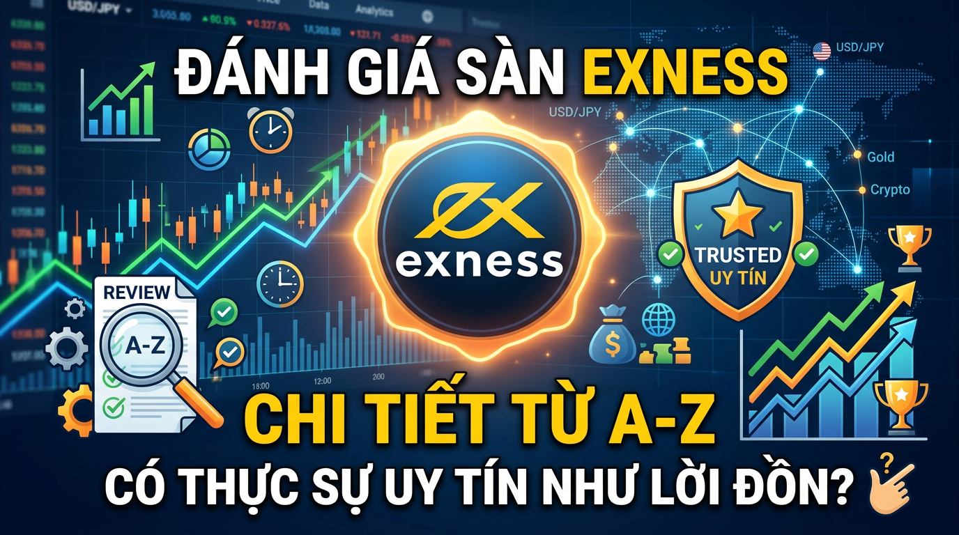 Đánh Giá Sàn Exness Chi Tiết Từ A-Z: Có Thực Sự Uy Tín Như Lời Đồn?