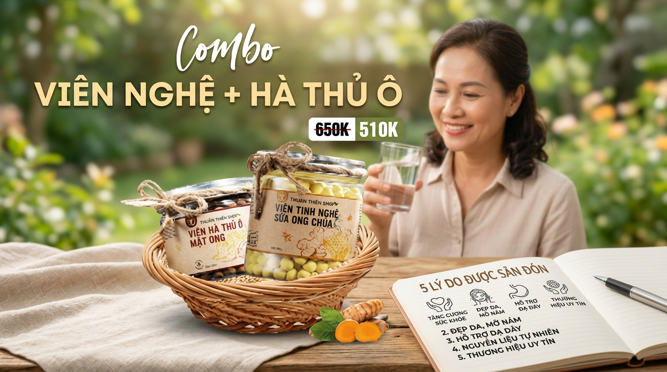 [Review] 5 Lý Do Viên Tinh Nghệ Sữa Ong Chúa Thuận Thiên Được Săn Đón