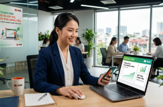 Tài khoản doanh nghiệp M-Smart MSB: Tối ưu chi phí, bứt phá dòng tiền