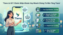 Tieno Là Gì? 5 Bước Nhận Khoản Vay Nhanh Chóng Từ Nền Tảng Tieno