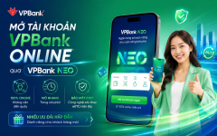 Mở tài khoản VPBank online qua VPBank NEO