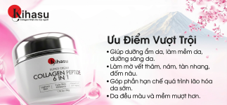 Review Kem Kihasu Super Cream Collagen Peptide 6in1: 5 Hiệu Quả Vượt Trội Cho Làn Da Không Tuổi