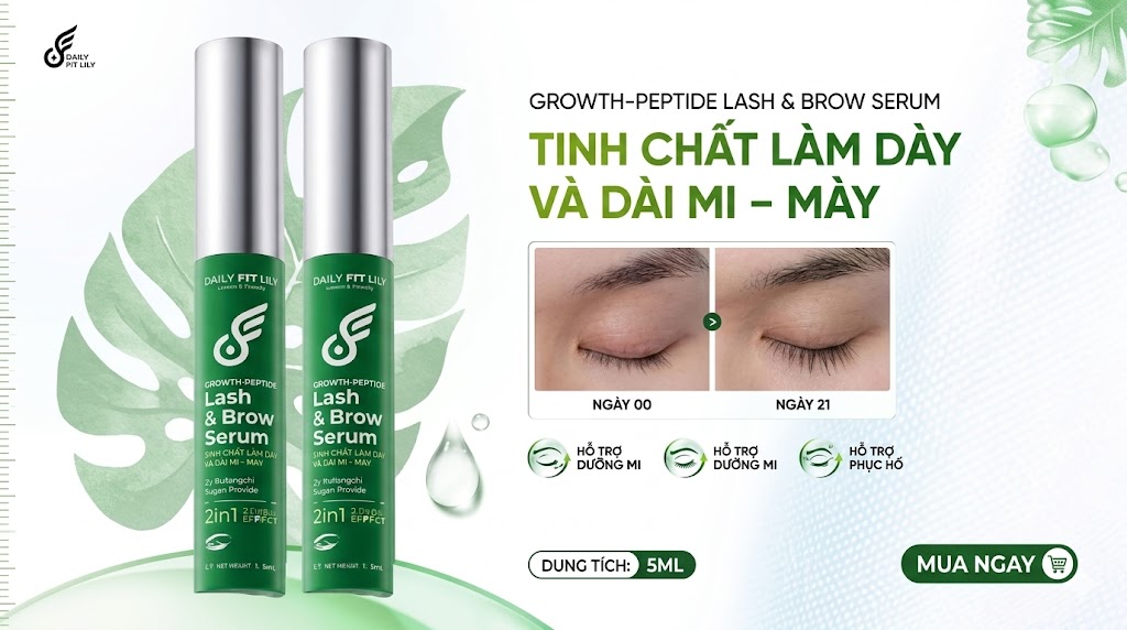 Top 1 Tinh Chất Làm Dày Mi Mày Daily Effect: Bí Quyết Cho Mi Cong Mày Rậm Sau 30 Ngày