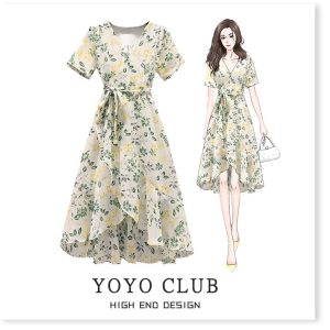 (Sẵn 2XL [ 70-80 kg, có ảnh thật) Váy hoa&hellip;