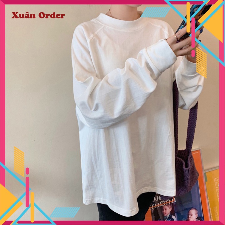 (Sẵn 4XL (90-100 kg)) Áo thun dài tay - SKU101221X279 - Xuân Order