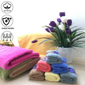 Combo 2 Khăn mặt, 1 Khăn tắm cotton cao cấp&hellip;