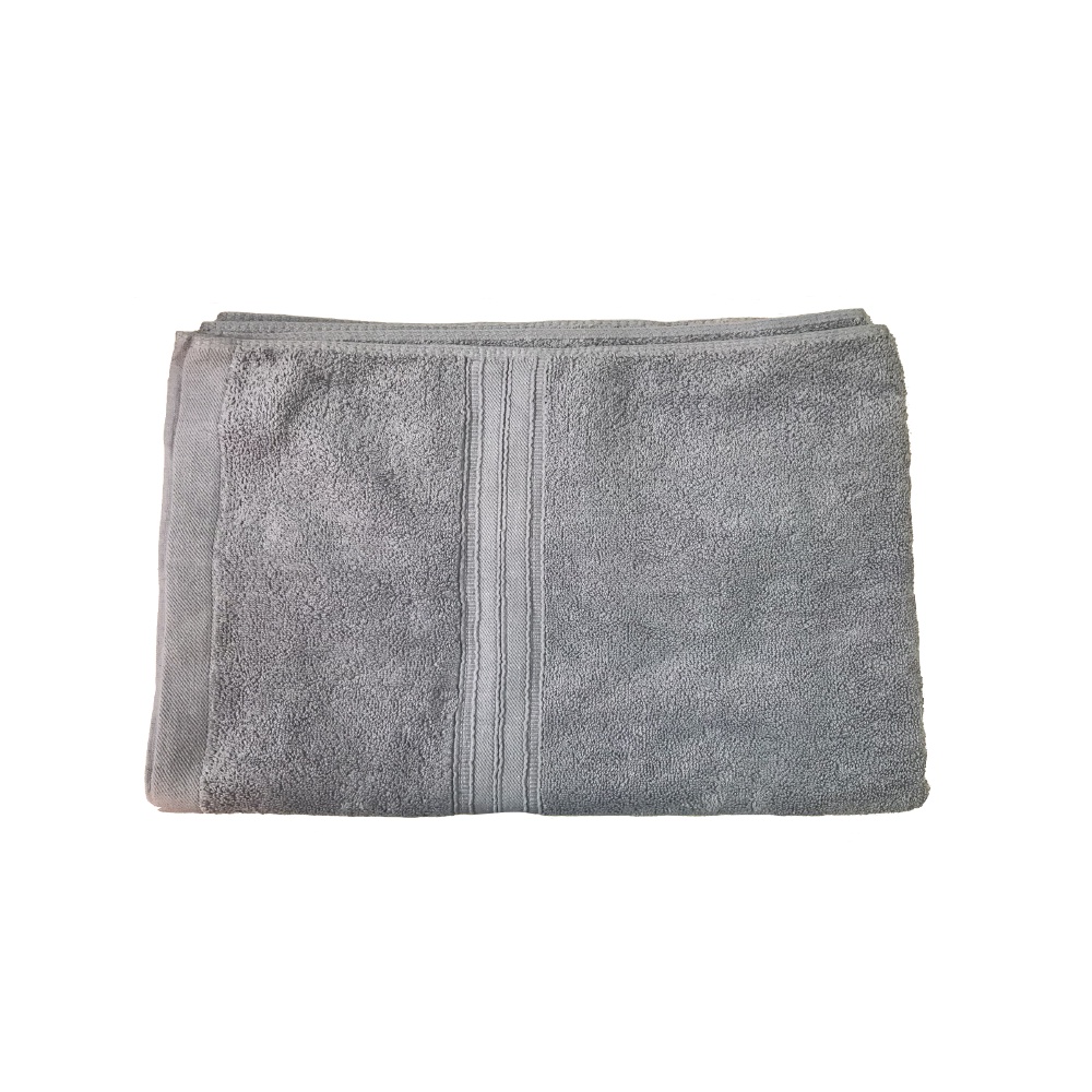 Khăn Spa Chất Liệu Cotton Kích Thước 90x190cm Trọng Lượng 750g Màu Ghi - Xưởng Dệt