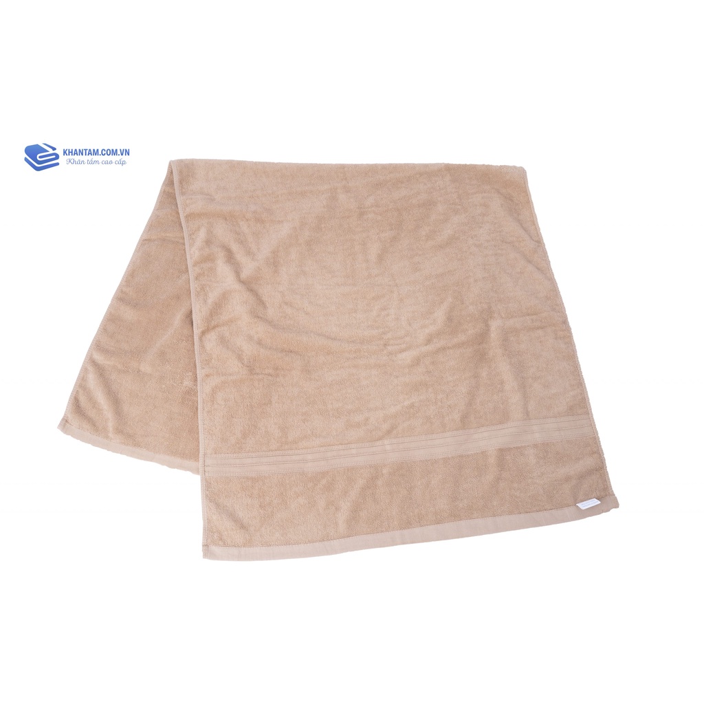 Khăn Tắm Chất Liệu Cotton Màu Nâu - Xưởng Dệt