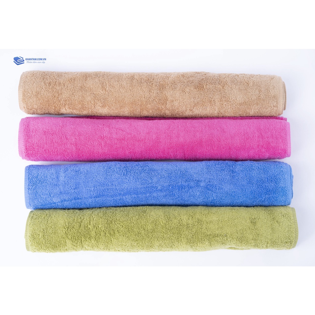 Khăn Tắm Chất Liệu Cotton Màu Nâu - Xưởng Dệt - Ảnh 4