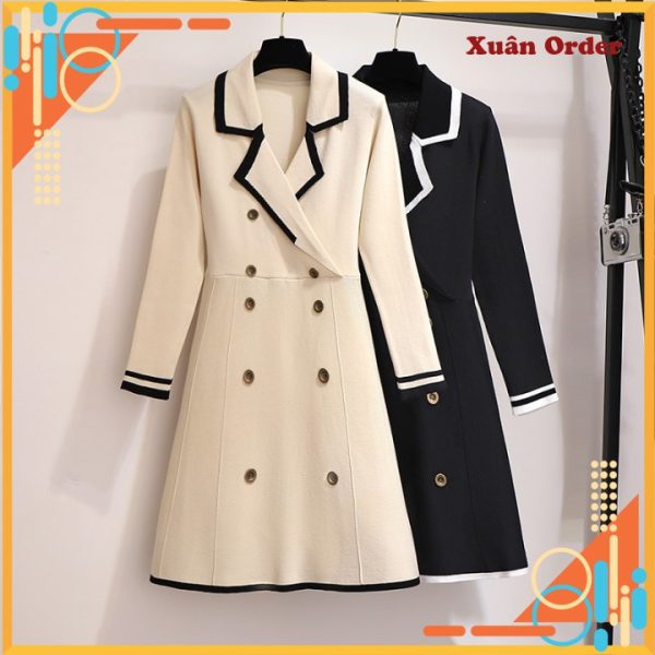 (Sẵn đen, 3xl) Váy nữ hàng quảng châu – XN18