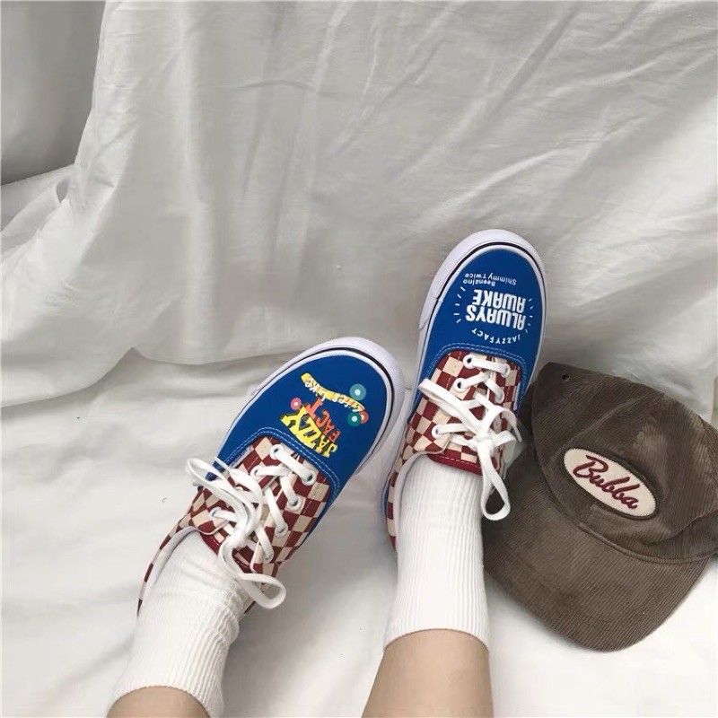 (sẵn sz 36) giày thể thao họa tiết - Ảnh 4