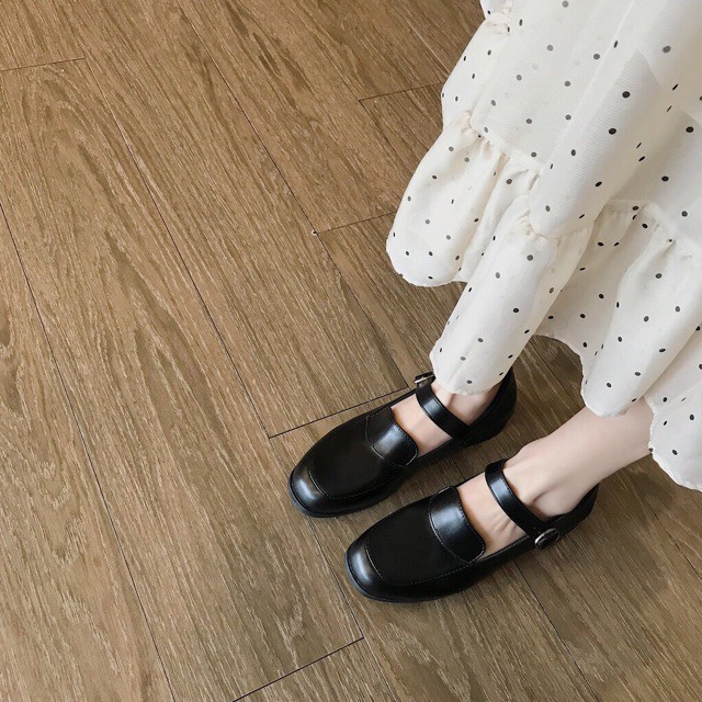 Giày Mary Jane quai ulzzang Hàn Quốc - Ảnh 2