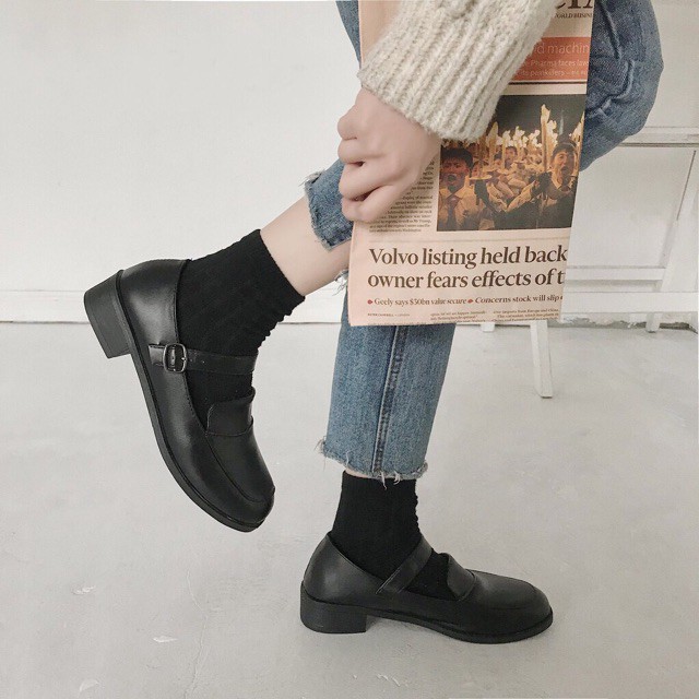 Giày Mary Jane quai ulzzang Hàn Quốc - Ảnh 3