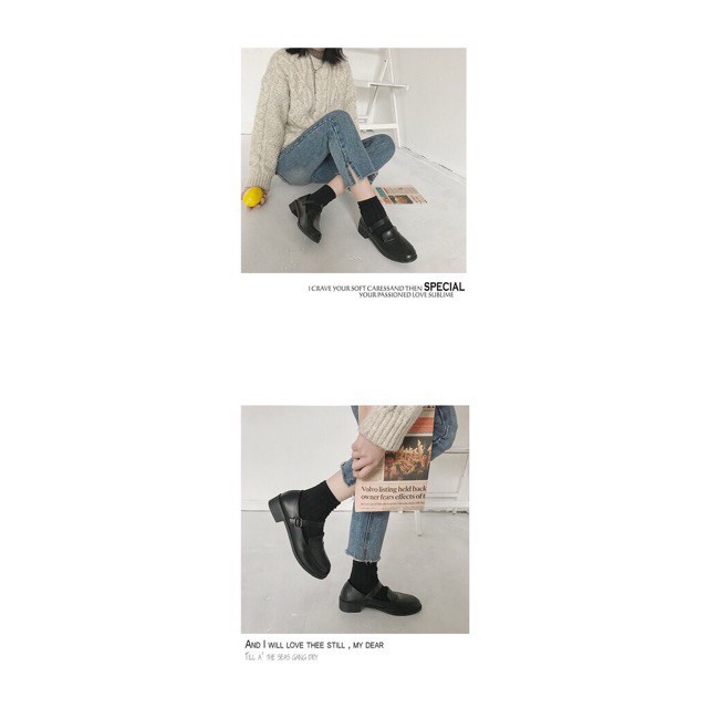 Giày Mary Jane quai ulzzang Hàn Quốc - Ảnh 4