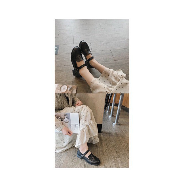 Giày Mary Jane quai ulzzang Hàn Quốc - Ảnh 6