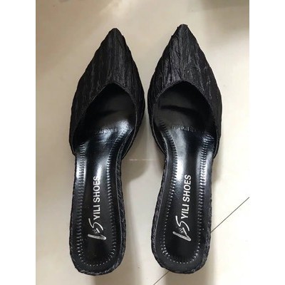 {Xả Kho Lỗ, sz 35} Sục mũi nhọn chất nhung (ảnh thật ở cuối) - Ảnh 3