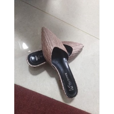 {Xả Kho Lỗ, sz 35} Sục mũi nhọn chất nhung (ảnh thật ở cuối) - Ảnh 5