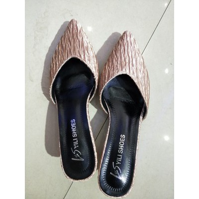 {Xả Kho Lỗ, sz 35} Sục mũi nhọn chất nhung (ảnh thật ở cuối) - Ảnh 6