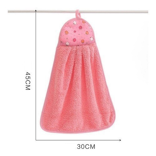 Khăn Lau Tay Nhà Bếp, Khăn Lau Bát Treo Tường Siêu Thấm Hút Chất Liệu Cotton Mềm Mại 26x42cm - Ảnh 6
