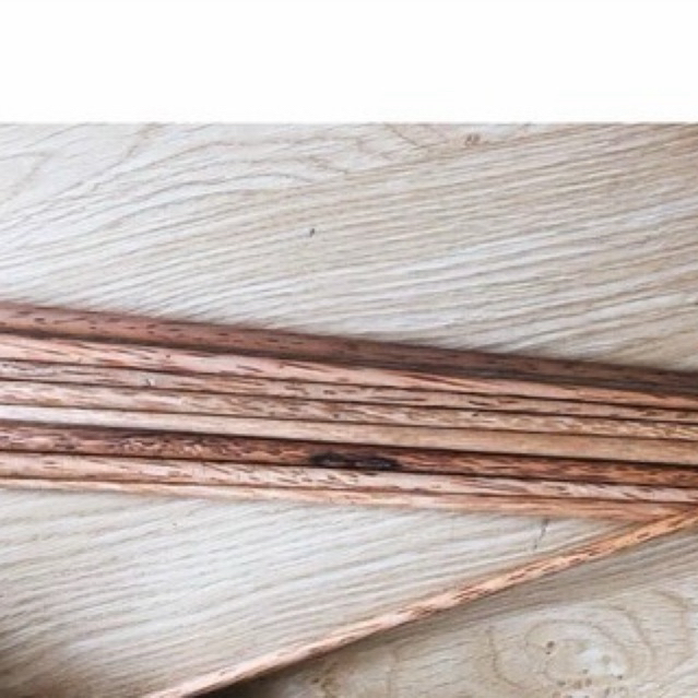 Đũa Chiên Xào Gỗ Tự Nhiên Dài 38cm - Đũa Nấu Ăn Chống Trơn, Chắc Chắn, An Toàn Không Độc Hại (01 Đôi) - Ảnh 2