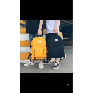 {Xả Kho Lỗ} (Sẵn đen) Balo ulzzang 42x30x14 cm
