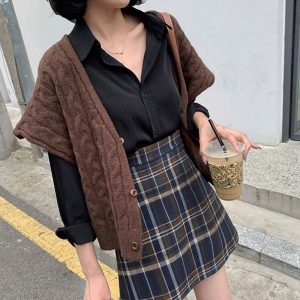 (Sẵn XL, có ảnh thật) váy kẻ sọc