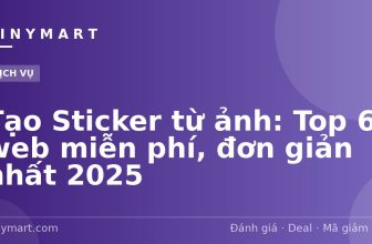 Tạo Sticker từ ảnh: Top 6 web miễn phí, đơn giản nhất 2025