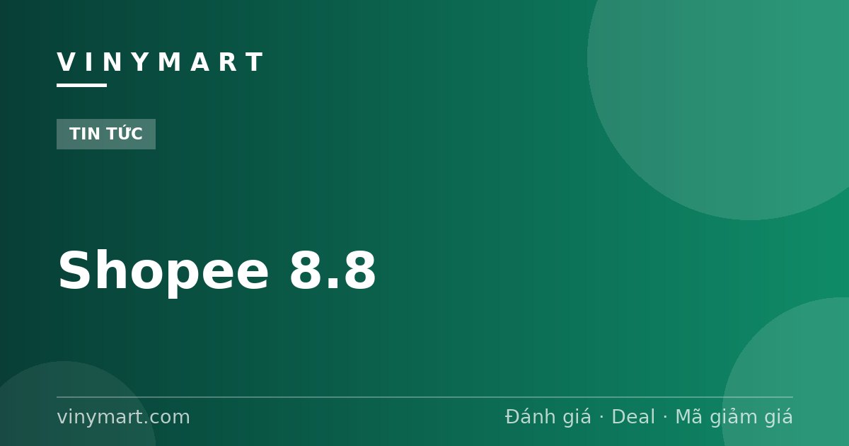 Shopee 8.8