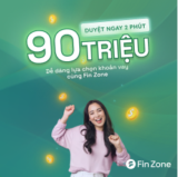 Finzone: Vay tiền online duyệt nhanh 5-90tr trong ngày