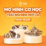 Mô Hình Gỗ Cơ Học TNE: Nơi Nghệ Thuật, Công Nghệ Và Cảm Xúc Hoà Quyện