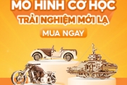 Mô Hình Gỗ Cơ Học TNE: Nơi Nghệ Thuật, Công Nghệ Và Cảm Xúc Hoà Quyện
