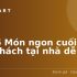 6 Món Ngon Cuối Tuần Không Dầu Mỡ Tha Hồ Trổ Tài